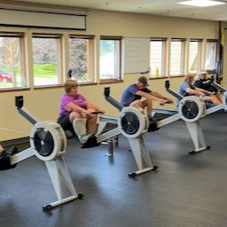 Participants rowing image